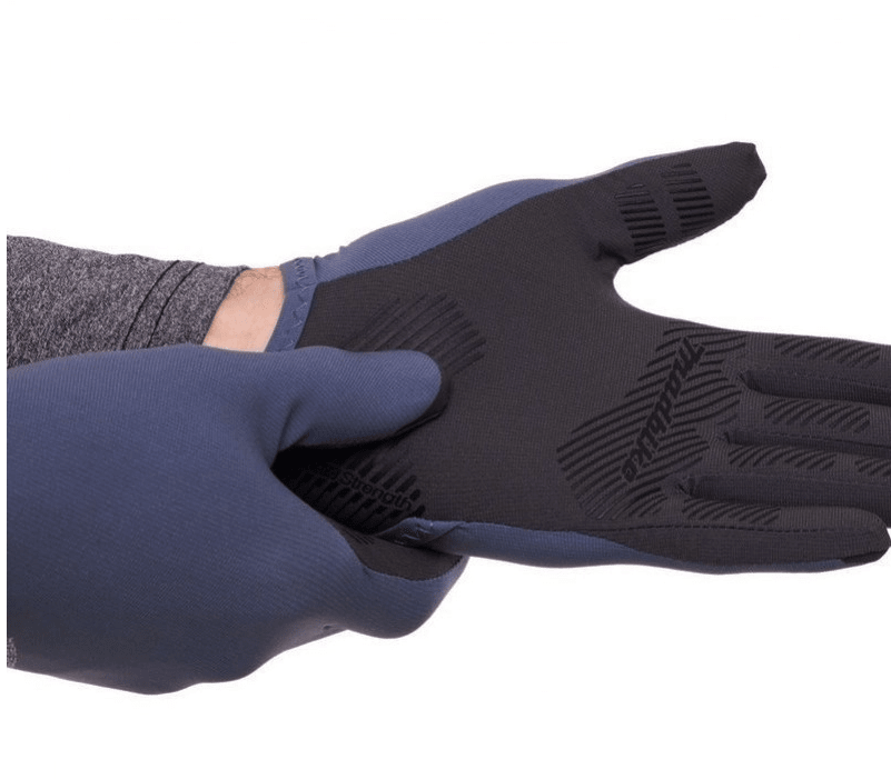 Guantes para bicicleta ciclismo madbike sk-16 touch azul