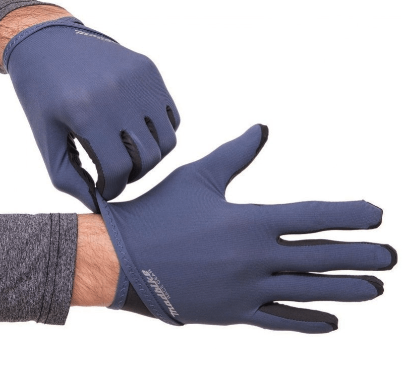 Guantes para bicicleta ciclismo madbike sk-16 touch azul