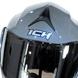 Casco moto ich 3110 solid camaleon gr.sl abatible con sun visor certificación dot 3cv