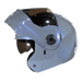 Casco moto ich 3110 solid camaleon gr.sl abatible con sun visor certificación dot 3cv