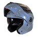 Casco moto ich 3110 solid camaleon gr.sl abatible con sun visor certificación dot 3cv