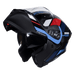 Casco moto ich 3120 ordanox ng az.cl tr abatible con sun visor certificación dot
