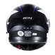 Casco moto ich 3120 ordanox ng az tr abatible con sun visor certificación dot