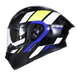 Casco moto ich 3120 ordanox ng az tr abatible con sun visor certificación dot