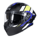 Casco moto ich 3120 ordanox ng az tr abatible con sun visor certificación dot