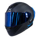 Casco moto xone 3000rs solid n.m az abatible sun visor