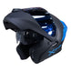 Casco moto xone 3000rs solid n.m az abatible sun visor
