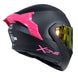 Casco moto xone 3000rs solid n.m fc abatible sun visor