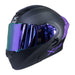 Casco moto xone 3000rs solid n.m mr abatible sun visor