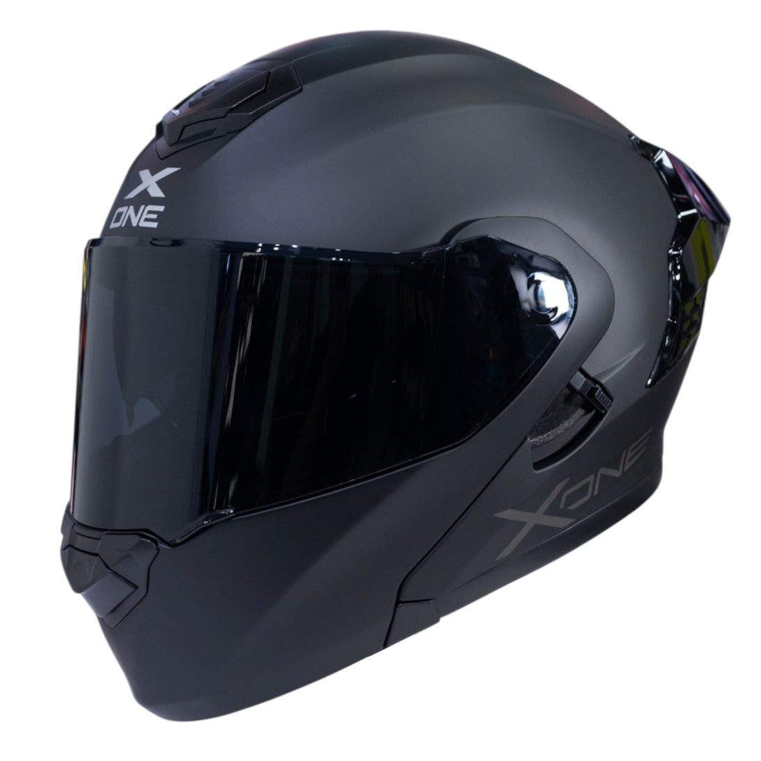 Casco moto xone 3000rs solid n.m sm abatible sun visor