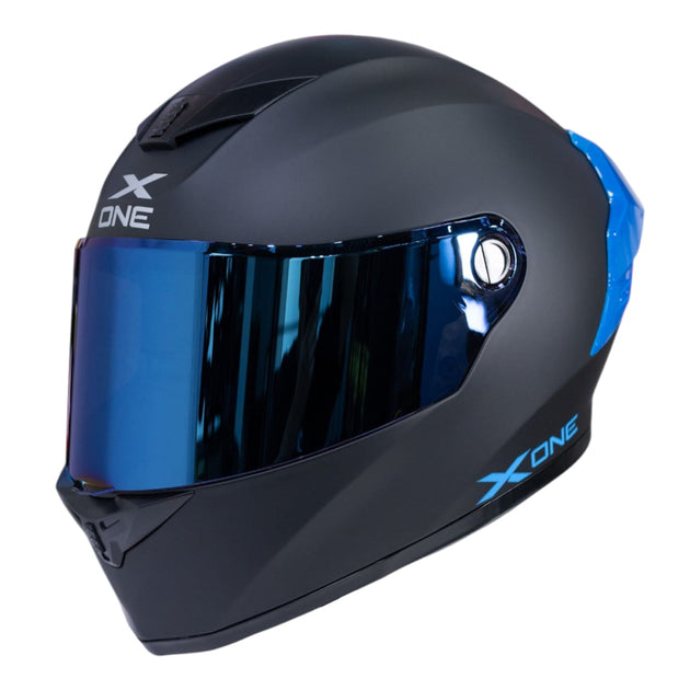 Casco moto xone 500rs solid n.m az integral