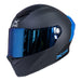 Casco moto xone 500rs solid n.m az integral