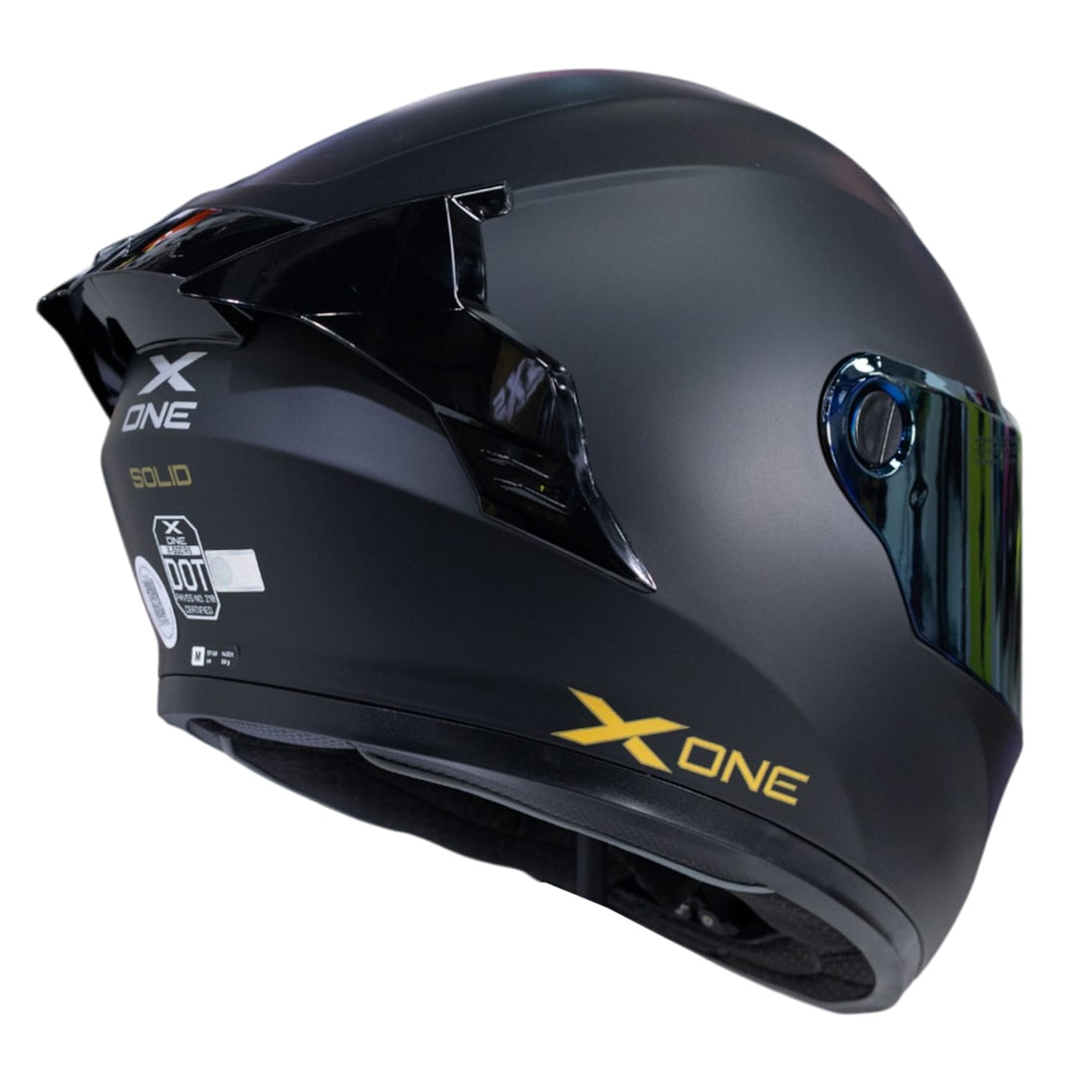 Casco moto xone 500rs solid n.m do integral