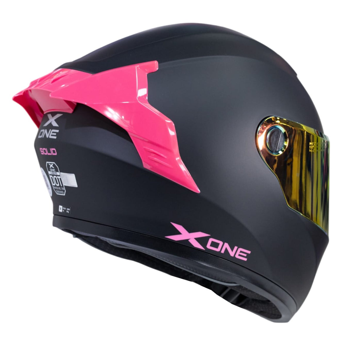 Casco moto xone 500rs solid n.m fc integral