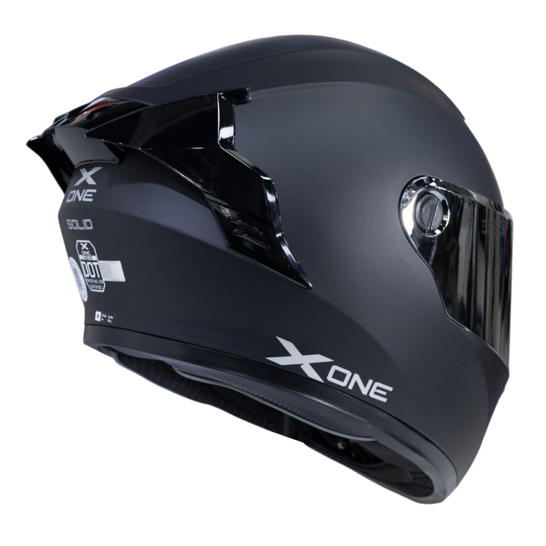 Casco moto xone 500rs solid n.m sl integral