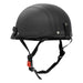 Casco bicicleta tipo cuero con visera chopper bobber