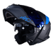 Casco Moto Hro 3440dv solid n.m az Abatible Sun Visor Certificación Dot