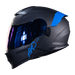 Casco Moto Hro 3440dv solid n.m az Abatible Sun Visor Certificación Dot