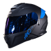 Casco Moto Hro 3440dv solid n.m az Abatible Sun Visor Certificación Dot