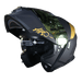 Casco Moto Hro 3440dv solid n.m do Abatible Sun Visor Certificación Dot