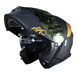 Casco Moto Hro 3440dv solid n.m do Abatible Sun Visor Certificación Dot