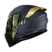 Casco Moto Hro 3440dv solid n.m do Abatible Sun Visor Certificación Dot