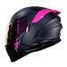 Casco Moto Hro 3440dv solid n.m fc Abatible Sun Visor Certificación Dot