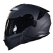 Casco Moto Hro 3440dv solid n.m sm Abatible Sun Visor Certificación Dot