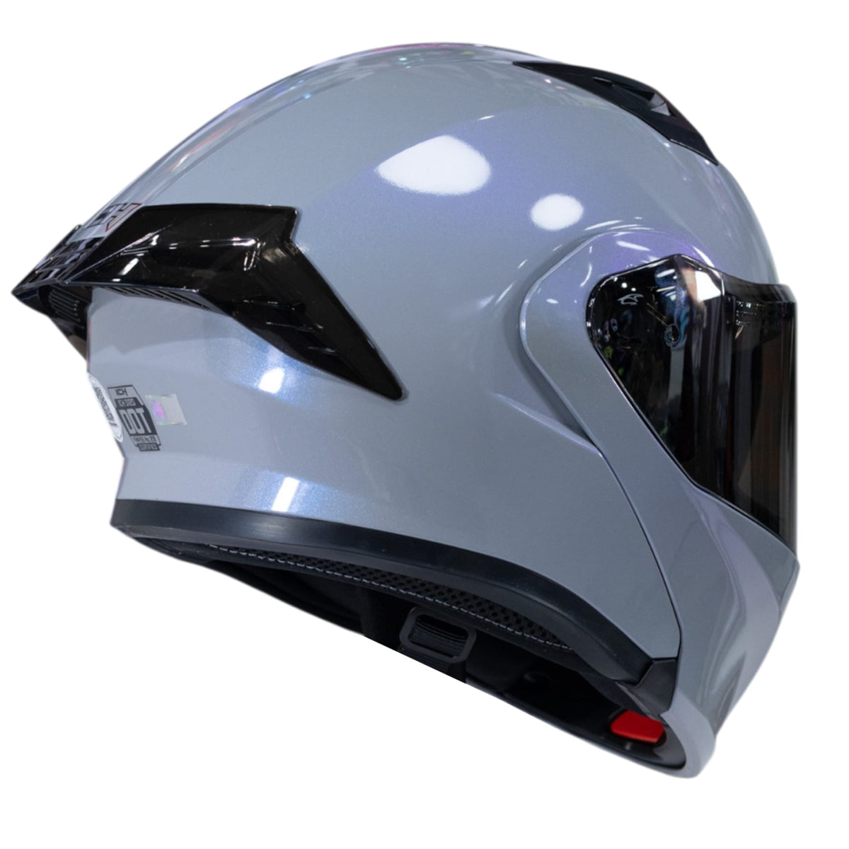 Casco moto ich 3120 solid camaleon.gr sl abatible