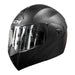 Casco moto ich 3110 solid n.m abatible con sun visor certificación dot 3cv