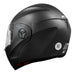 Casco moto ich 3110 solid n.m abatible con sun visor certificación dot 3cv