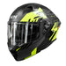 Casco moto ich 3120 westsay am.n abatible con sun visor certificación dot