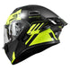 Casco moto ich 3120 westsay am.n abatible con sun visor certificación dot