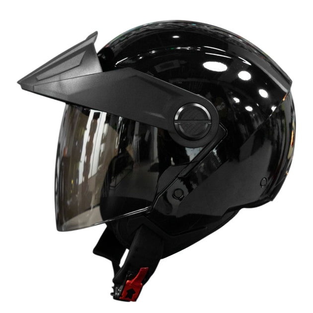 Casco moto ich 102 solid brillo ng abierto con viscera urbano