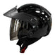 Casco moto ich 102 solid brillo ng abierto con viscera urbano