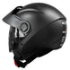 Casco moto ich 102 solid ng mate sm abierto con viscera urbano