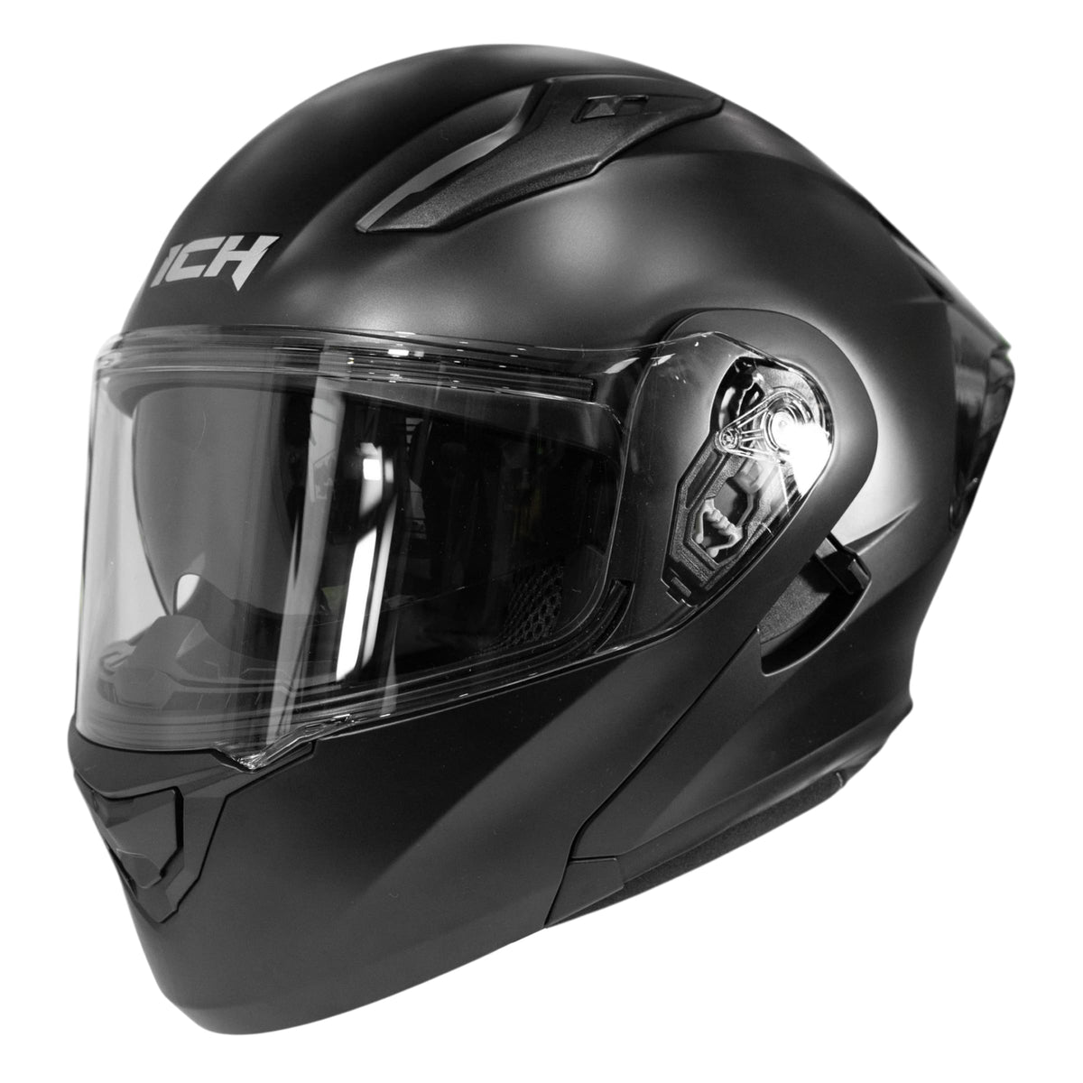 Casco moto ich 3130 solid n.m sl tr abatible