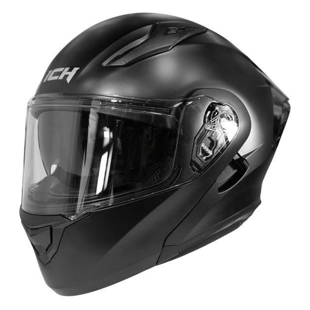 Casco moto ich 3130 solid n.m sl tr abatible