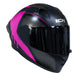 Casco moto ich 503 duko mate fc sm integral certificación dot qr