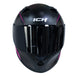 Casco moto ich 503 duko mate fc sm integral certificación dot qr