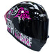 Casco moto ich 503 stay wild brillo fc sm integral certificación dot qr
