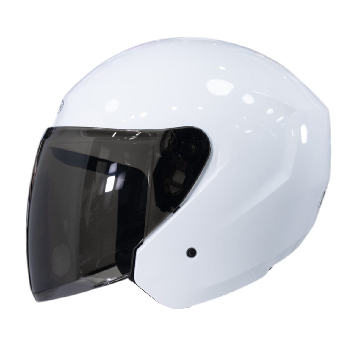 Casco moto tech t10 solid bl.b sm abierto