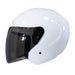 Casco moto tech t10 solid bl.b sm abierto