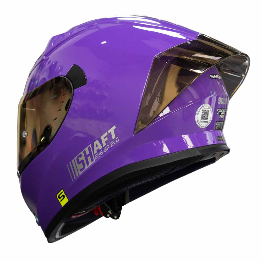 CASCO MOTO SHAFT 526SP SOLID MR BRILLO INTEGRAL