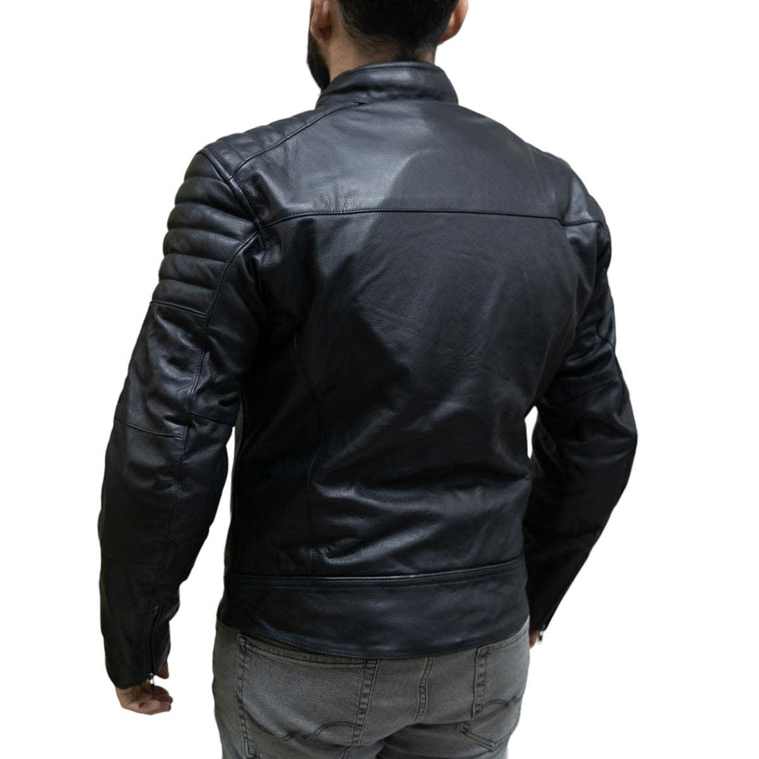 Chaqueta para moto armad gear falcon cuero