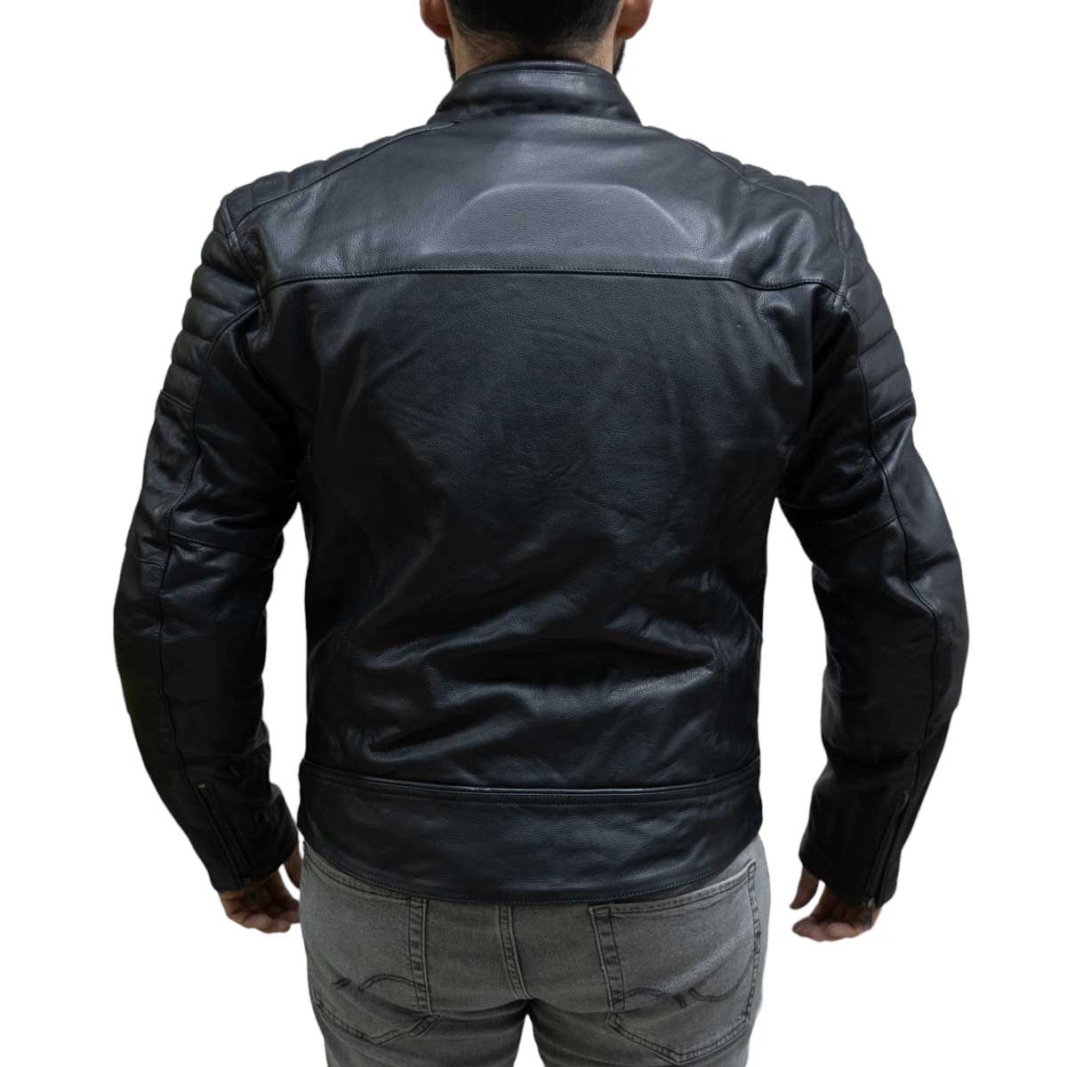 Chaqueta para moto armad gear falcon cuero