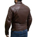 Chaqueta para moto armad gear neon cuero