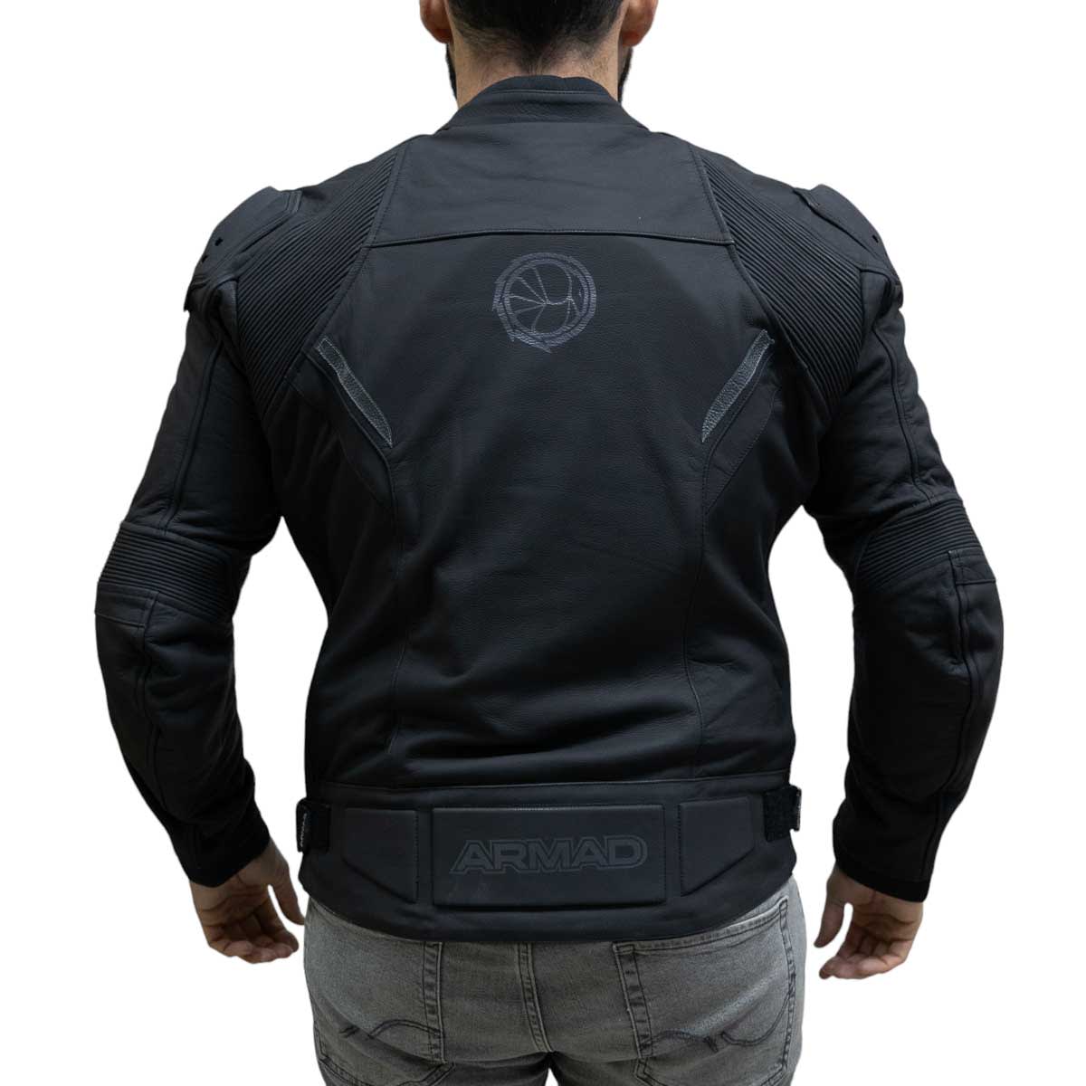 Chaqueta para moto armad gear vegas cuero