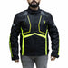 Chaqueta para moto armad gear start up fluo maxdura impermable