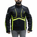 Chaqueta para moto armad gear start up fluo maxdura impermable